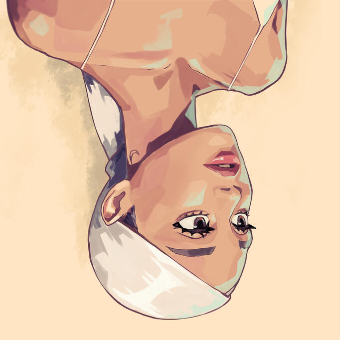 Ariana Grande album cover